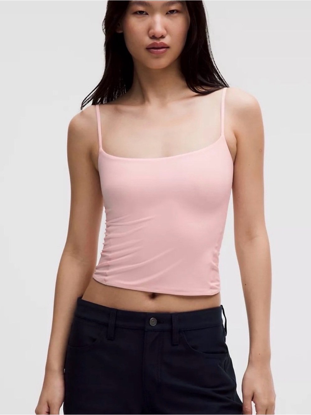 Lululemon Wundermost Spaghetti-Strap
Cami Tank Strawberry Milkshake